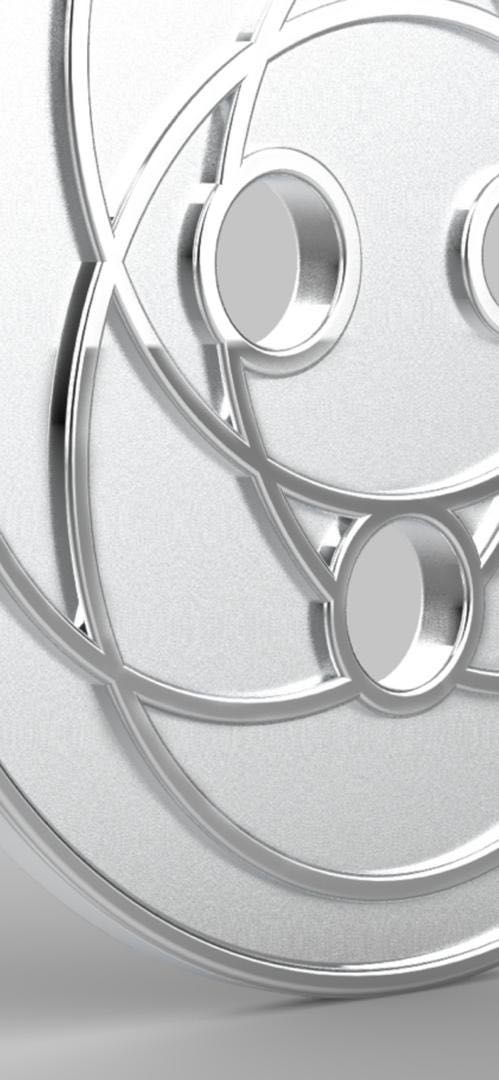 Harmoni Pendant Single - Stainless - Large (25 mm)