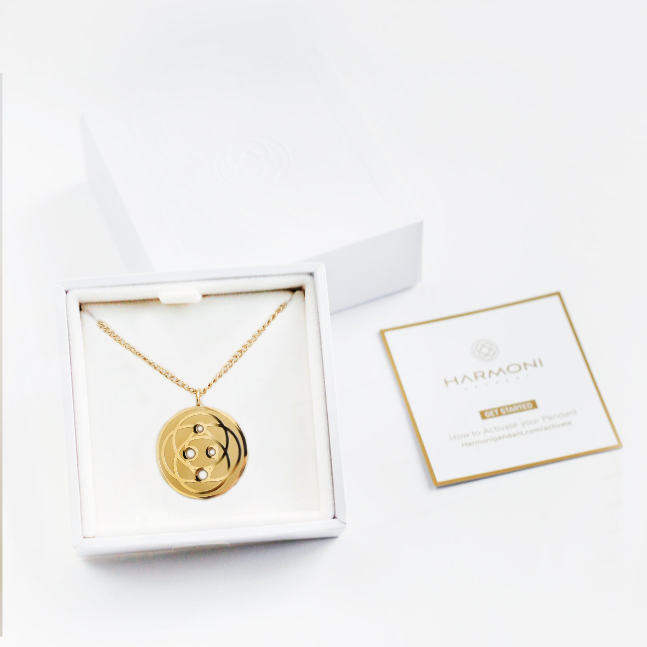 Harmoni Pendant Single - Stainless - Large (25 mm)