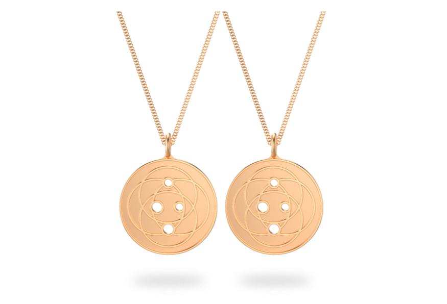 Harmoni Pendant Couple Pack - Rose Gold - 2 x Large