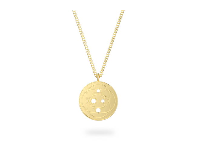 Gold Harmoni Pendant