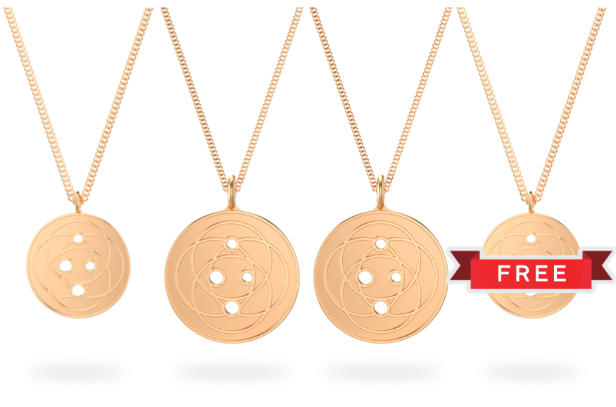 Harmoni Pendant - Stainless/Rose Gold/Gold - Special Dr. Z Exclusive Offer
