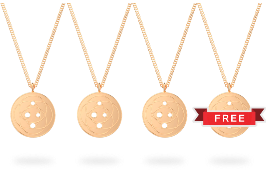 Harmoni Pendant - Stainless/Rose Gold/Gold - Special Dr. Z Exclusive Offer