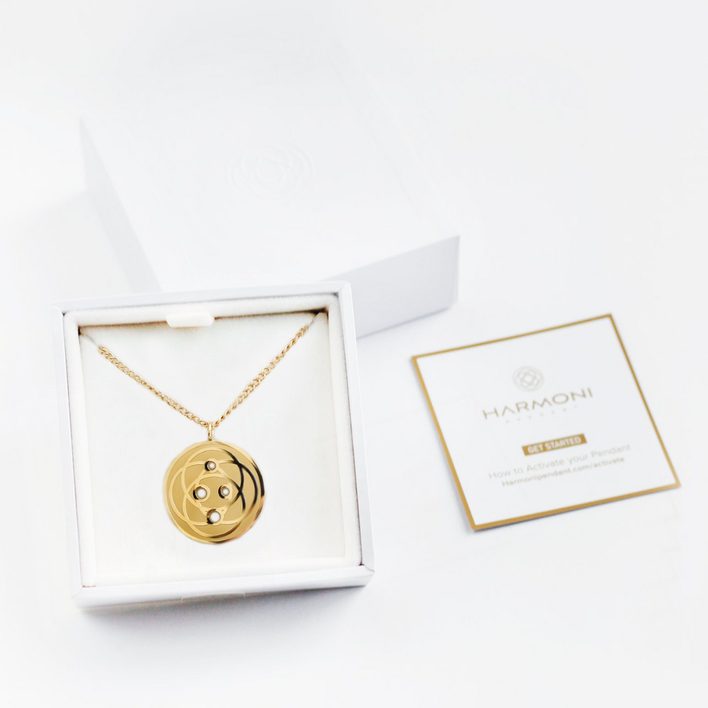 Harmoni Pendant Large (25mm) - 18K Gold Plated