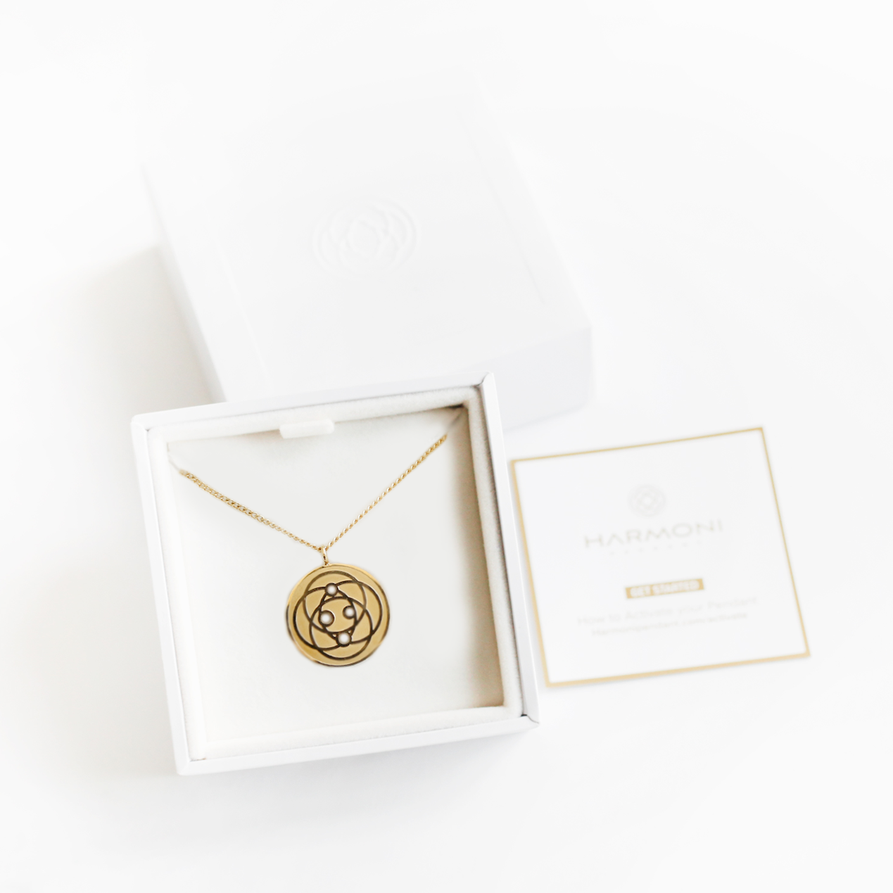 Harmoni Pendant Single - 18K Gold Plated - Small (20mm)